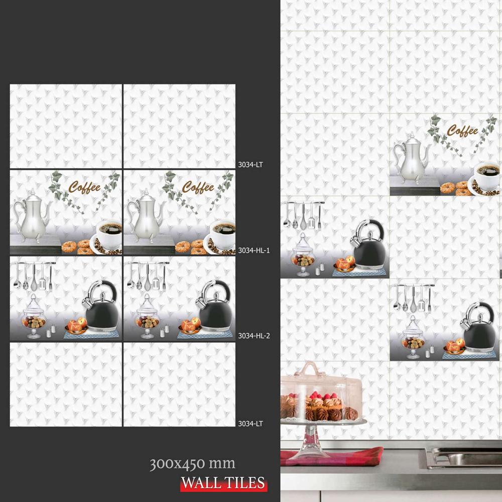 Kitchen Wall Tiles - Color: Brown