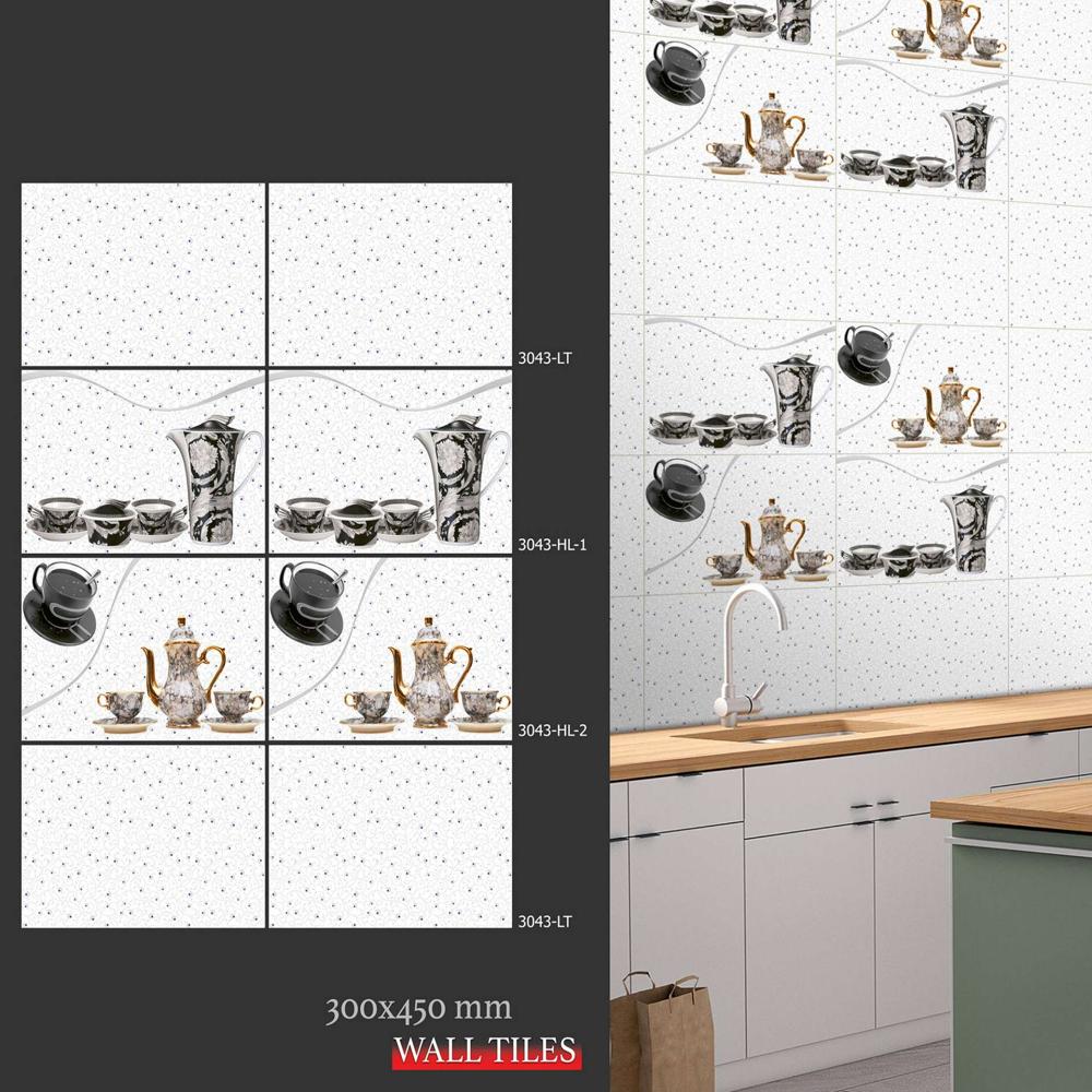 Kitchen Wall Tiles - Color: Brown