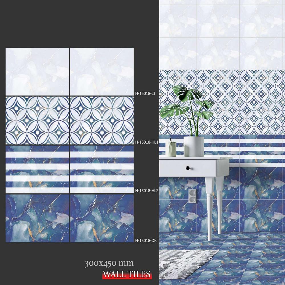 Fancy Digital Wall Tiles - Color: Black