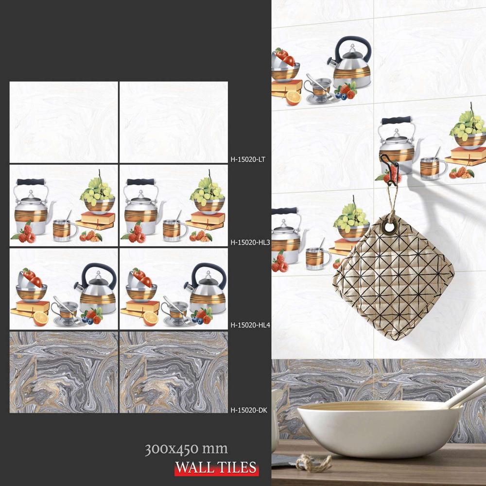 Fancy Digital Wall Tiles - Color: Black