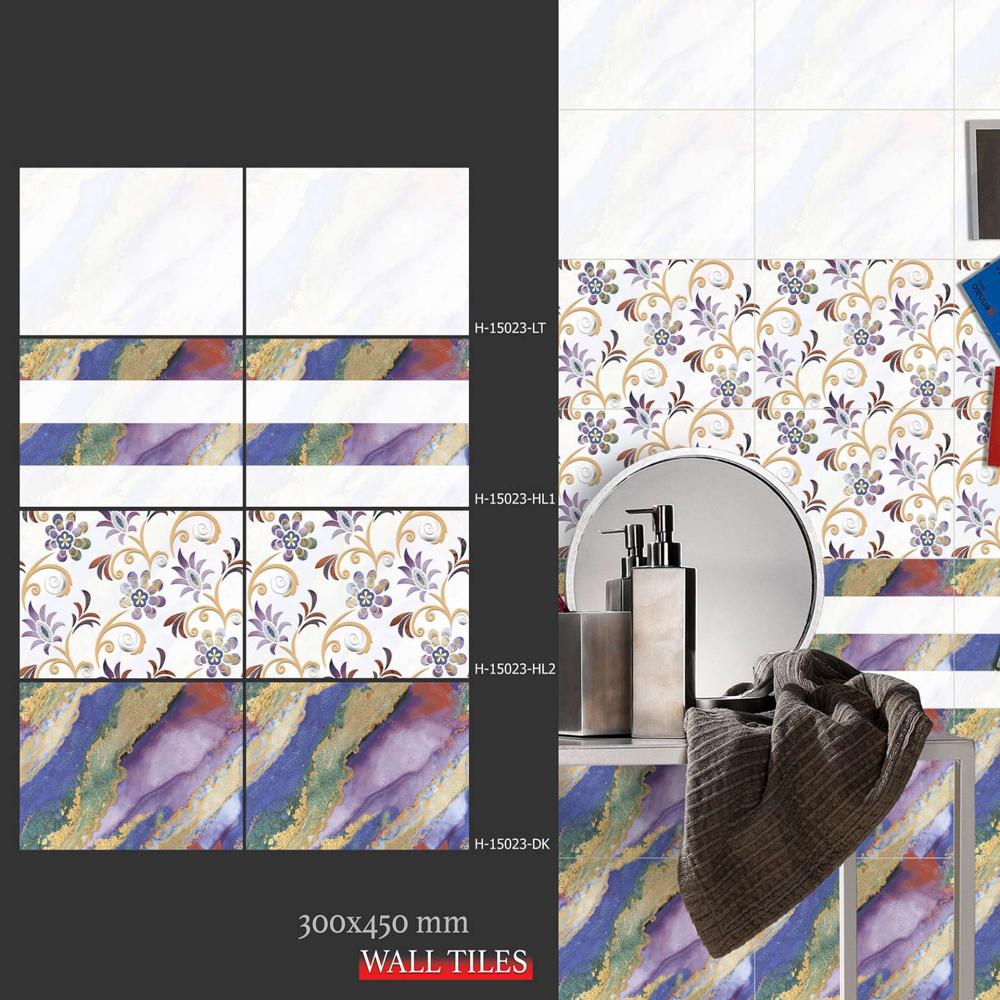 Fancy Digital Wall Tiles - Color: Black