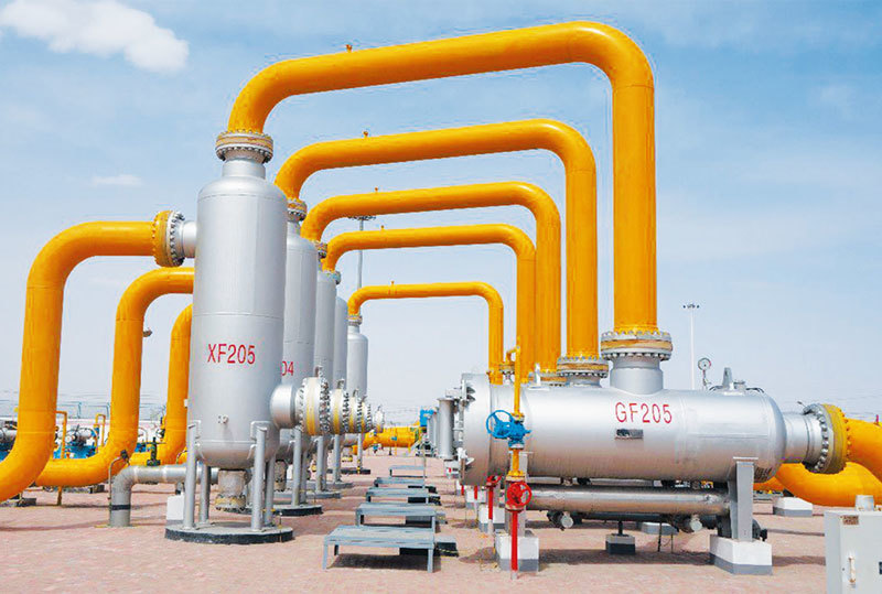 Steel Pipeline Powder Coating - Fusion Bonded Epoxy, Yellow/Black, 300-500 Microns DFT, Electrostatic Spray