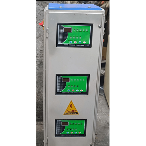 15 KVA Three Phase Air Cooled Servo Voltage Stabilizer