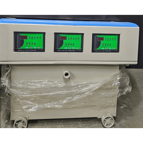 50 KVA Three Phase Oil Cooled Servo Voltage Stabilizer