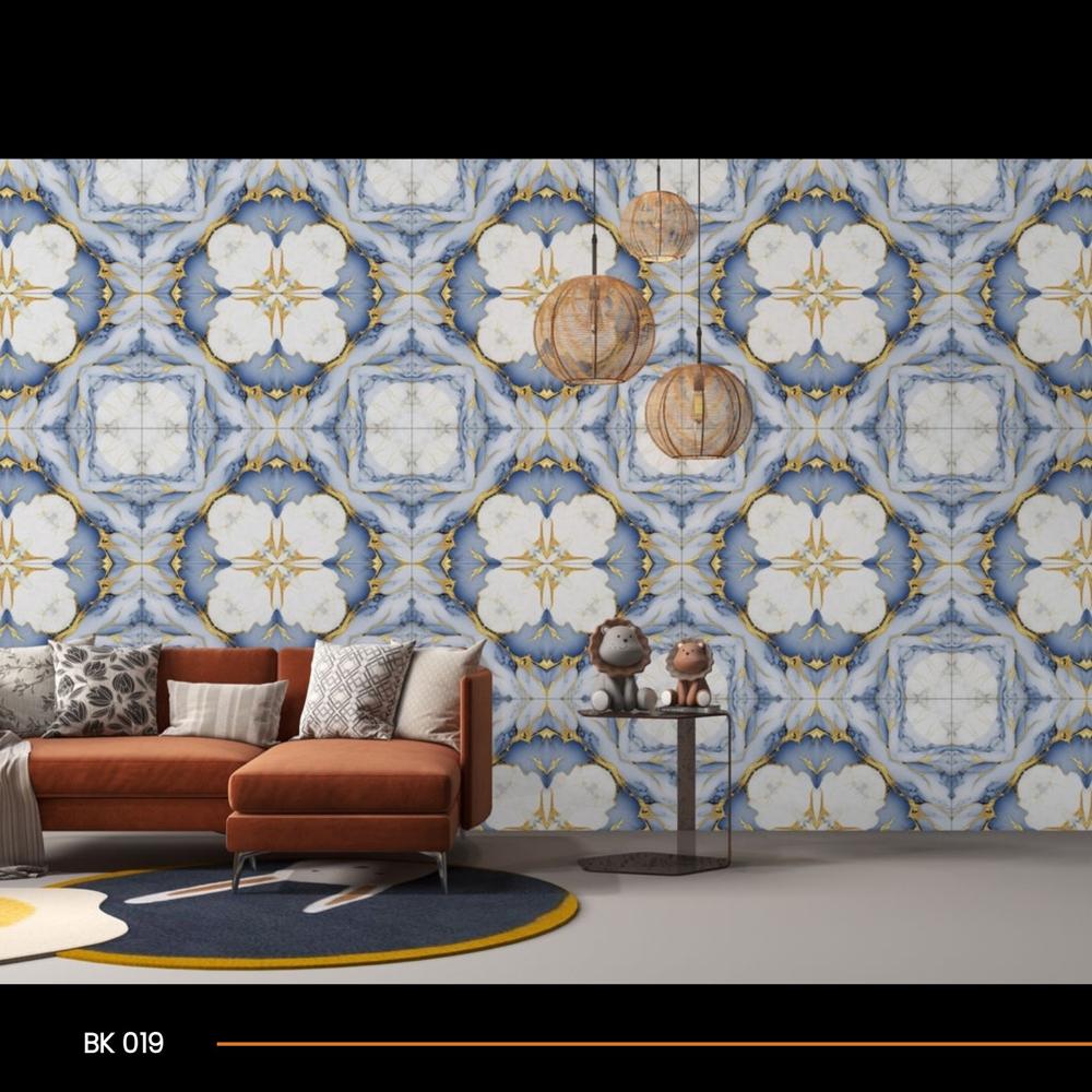 Bookmatch Tiles - Color: Blue