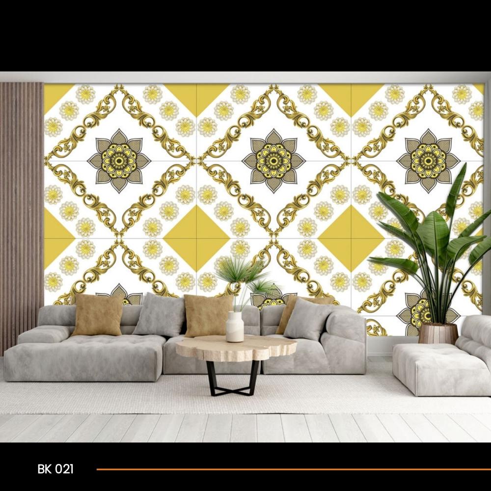 Bookmatch Tiles - Color: Blue