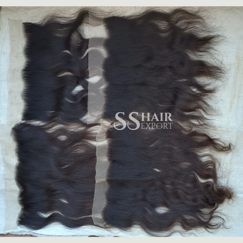 Frontal Hair Weave 13x4in Swiss Lace Human Hair Extensions Wholesale Supplier