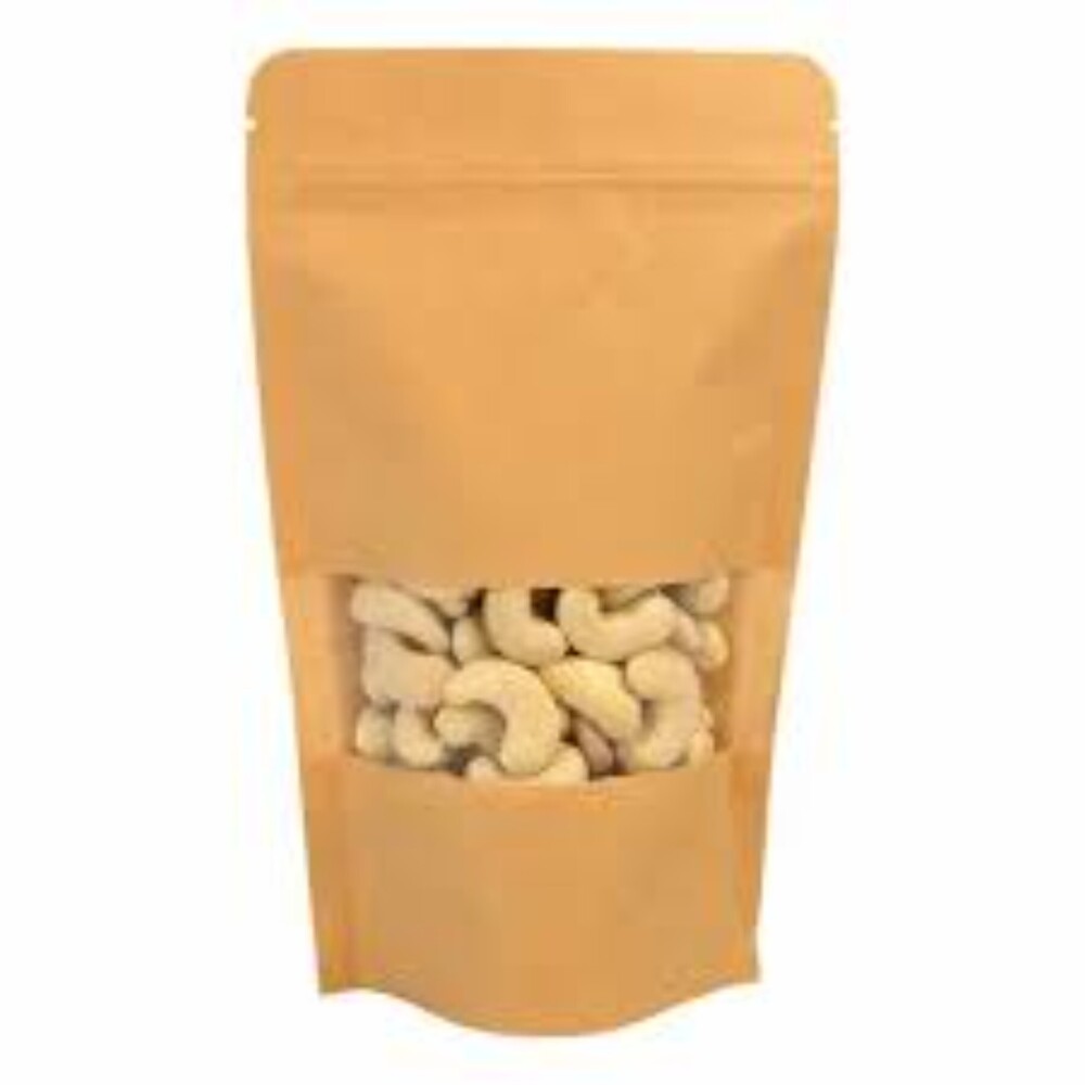 Brown kraft paper pouch