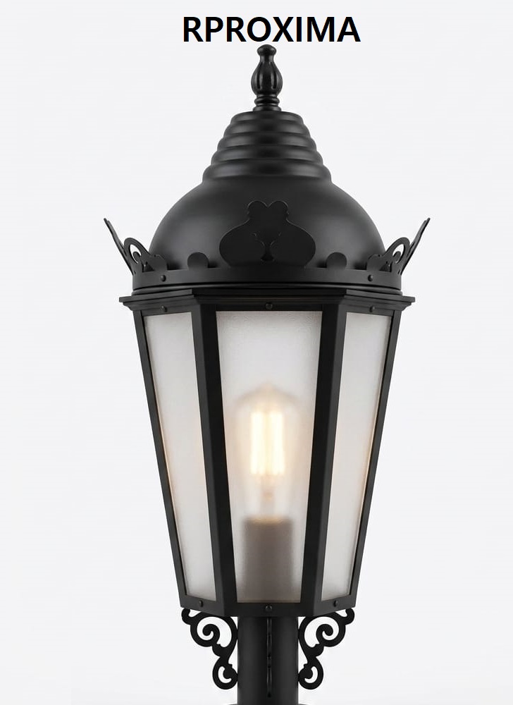 50 watt post top haritage luminary 