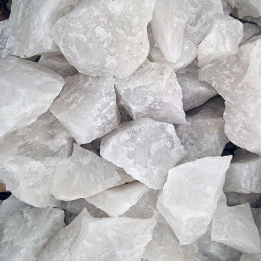 White Quartz Lumps By Dhanwantari Quartz Exports Llp