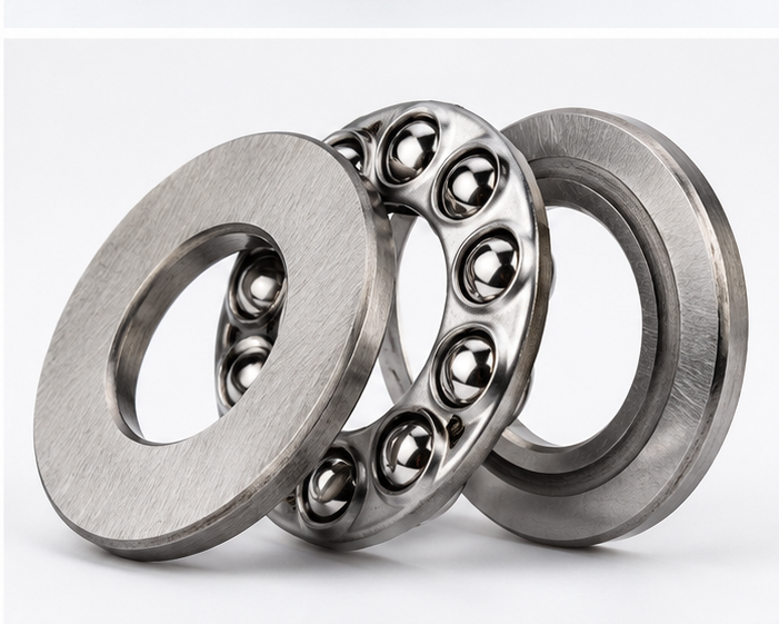 Thrust Ball Bearings - Color: Silver