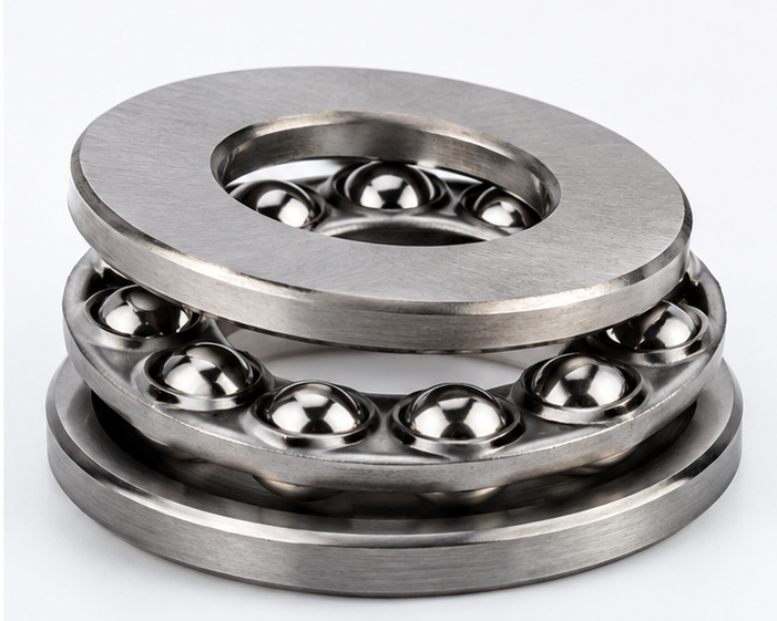 Thrust Ball Bearings - Color: Silver