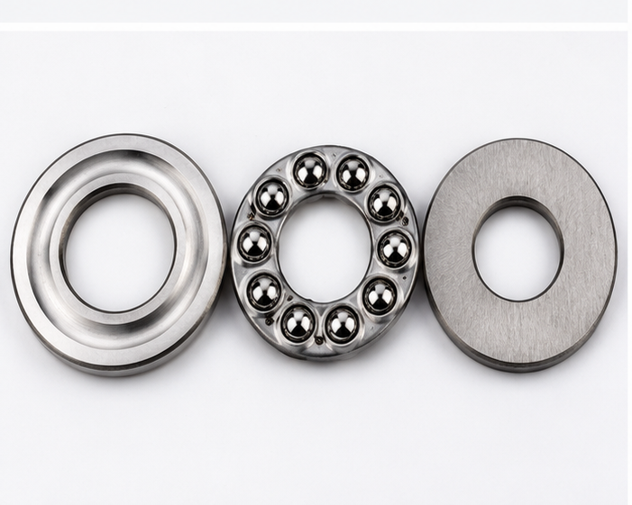 Thrust Ball Bearings - Color: Silver