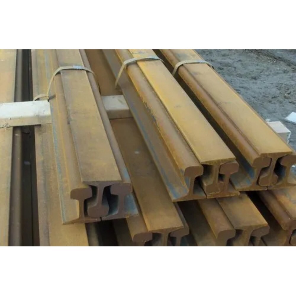 Ms Railway Track - Mild Steel, Coated Surface, Plain Finish, 80 Hrc Hardness | High Strength, Durability, Corrosion Resistance