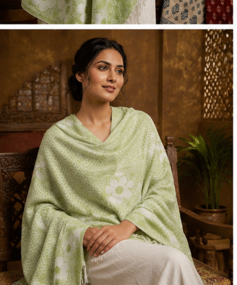 POLYWOOL SHAWL
