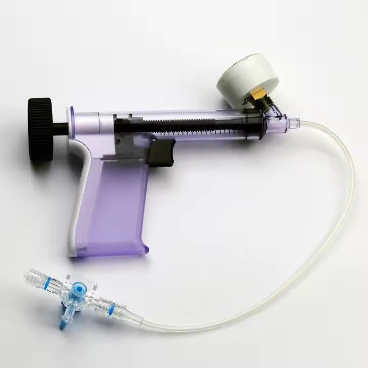 Inflation Device For Angioplasty