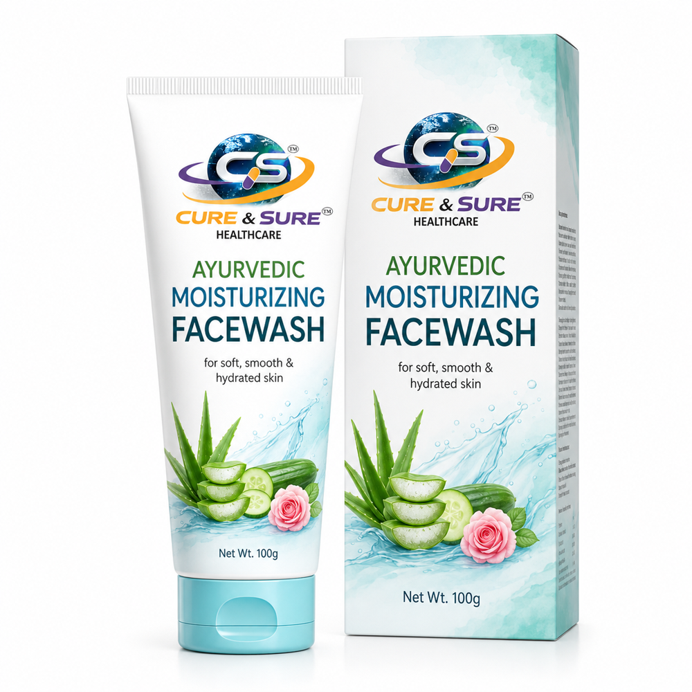 Ayurvedic Moisturizing Face Wash Third Party Manufacturing - Attributes: Glitter Effect