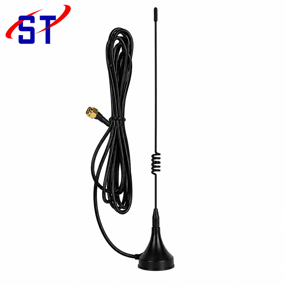 6 Dbi Gsm Magnetic Antenna (Sma M With 3 Mtr Rg 174) - Dimension (L*W*H): 38.4*4.8*4.8 Centimeter (Cm)