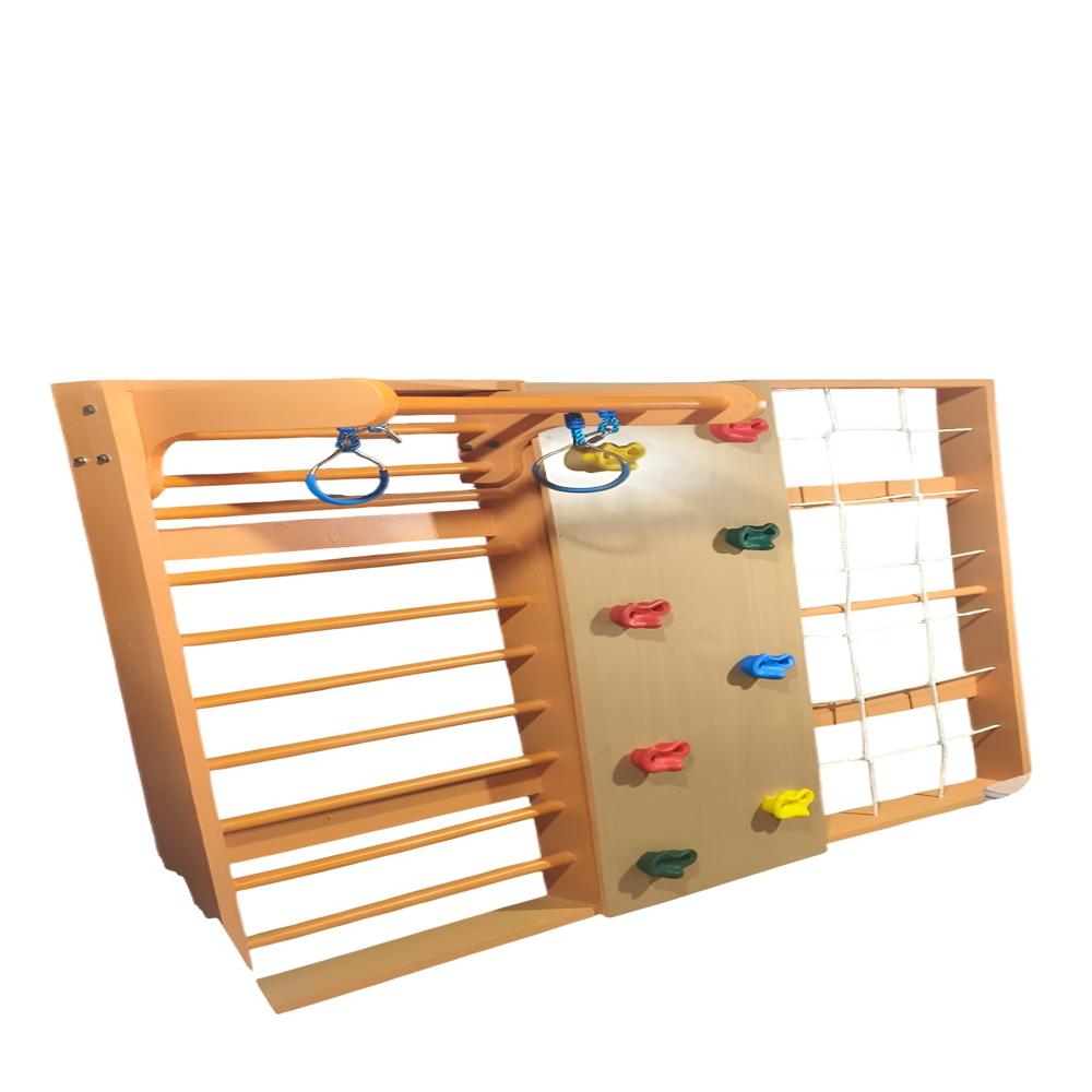 Physio Jungle Wooden Wall-Mounted Climbing & Therapy Unit