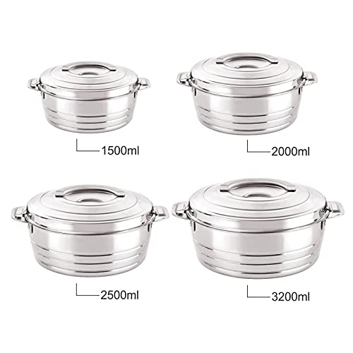 Cello Fortuna Double Walled Casserole, Insulated, 1500ml Cello Fortuna Double Walled Casserole, Insulated, 1500ml