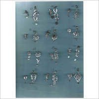 स्टर्लिंग सिल्वर फैशन कान की बाली