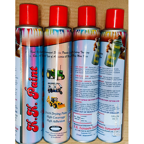 Touch Up Spray Paint - Application: Automobile