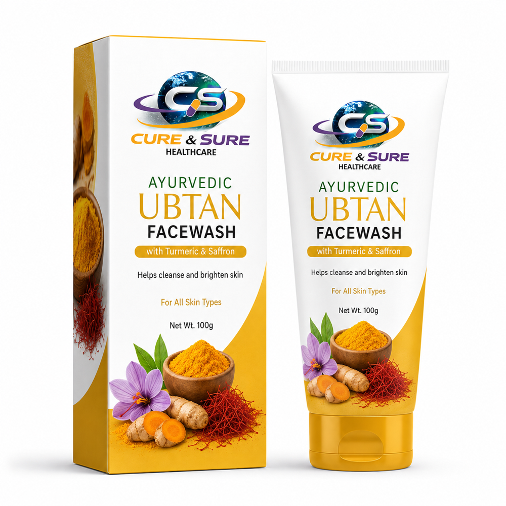 Ayurvedic Ubtan Face Wash Third Party Manufacturing - Attributes: Glitter Effect