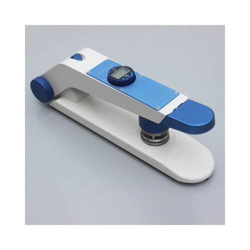 Leather Softness Tester - Stainless Steel & ABS Plastic, 345x90x115 mm, White/Blue, Digital LCD, 1% Accuracy