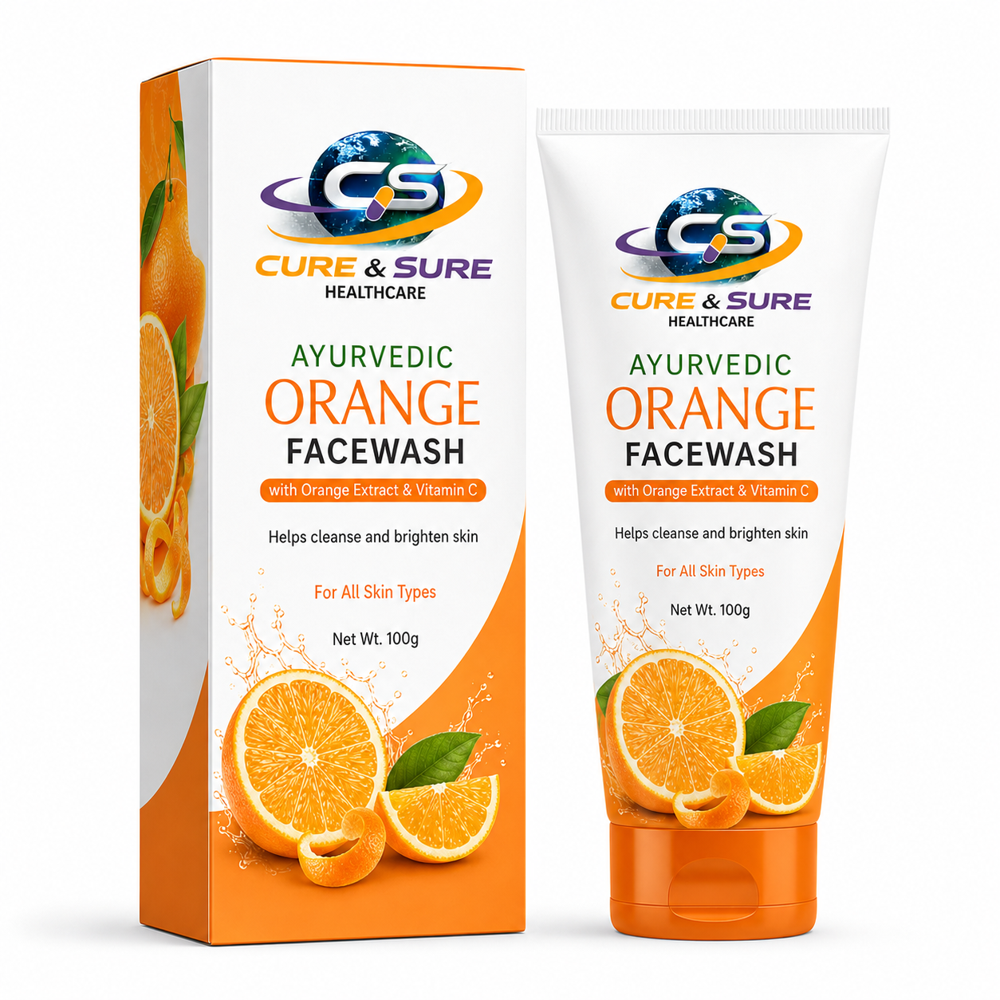 Ayurvedic Orange Face Wash Third Party Manufacturing
