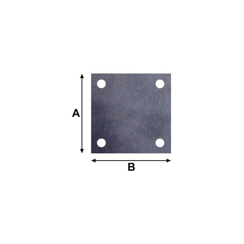 Base Plate 75 *75 (3 *3) - Application: Commercial