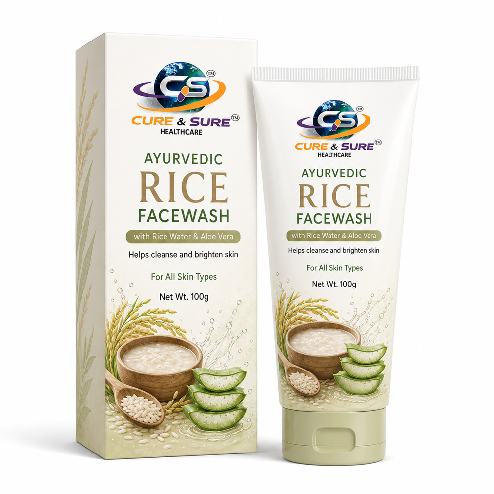 Ayurvedic Rice Face Wash Third Party Manufacturing - Attributes: Glitter Effect
