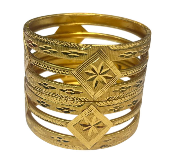 CB-BU-5071 Metal Designer Cutwork Cuff Bangle