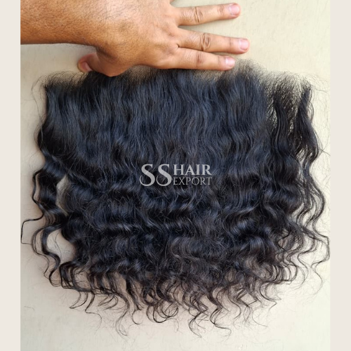 Curly Frontal Weave Hairstyles 13x4 Swiss Lace Sew In Human Hair Extensions