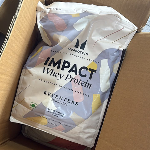 Impact Whey Protein - Whey Protein Concentrate, 1 kg Pouch | 21g Protein, Low Fat & Carbs, Vegetarian