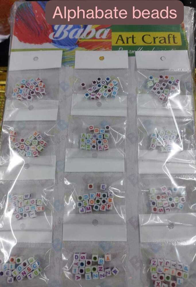 Alphabate Beads