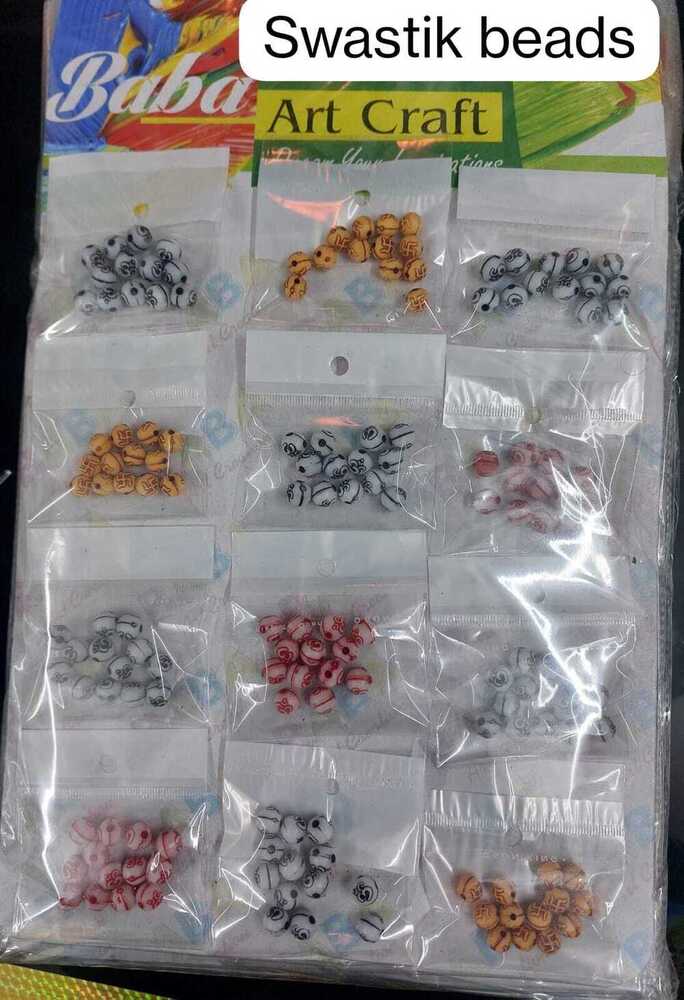 Swastik Beads