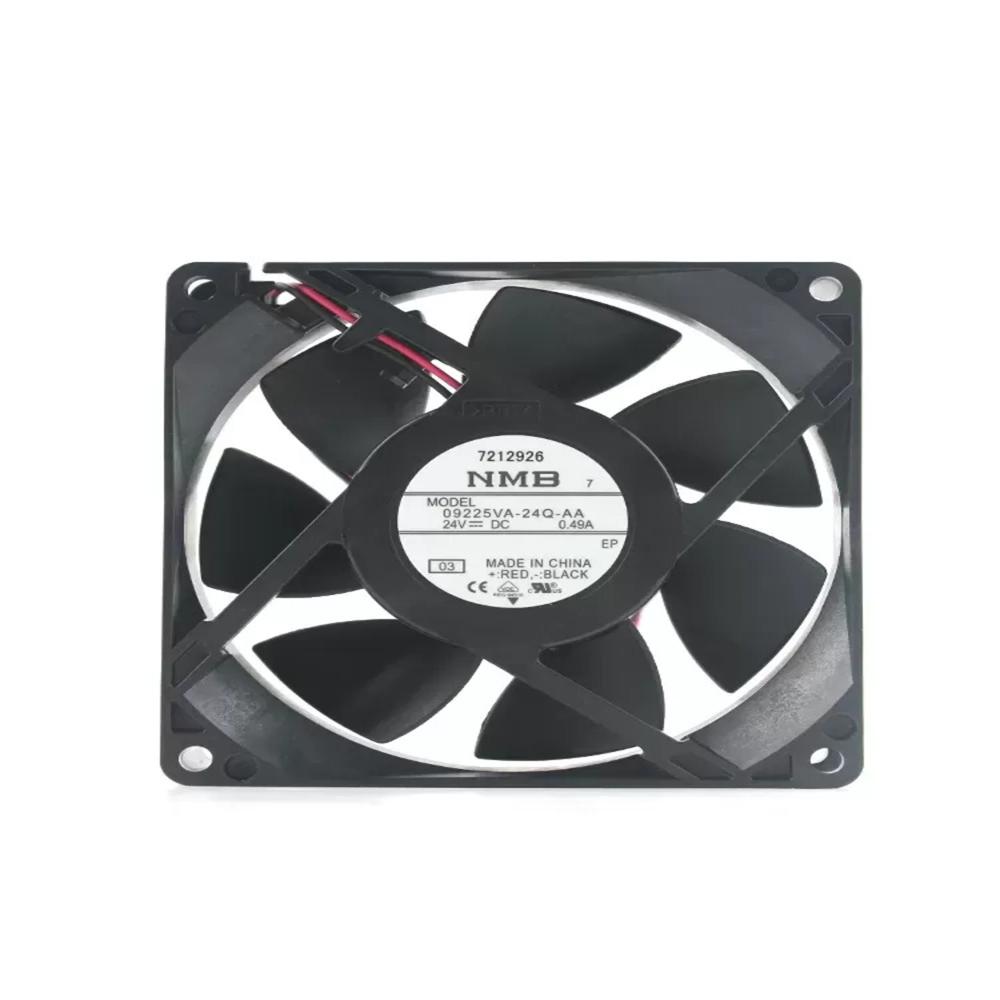NMB-MAT 09225VA-24Q-AA 24V DC 0.49A 9225mm Ball Bearing Industrial Inverter Axial Cooling Fan