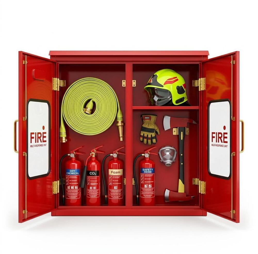 Double Door Fire Hose Box