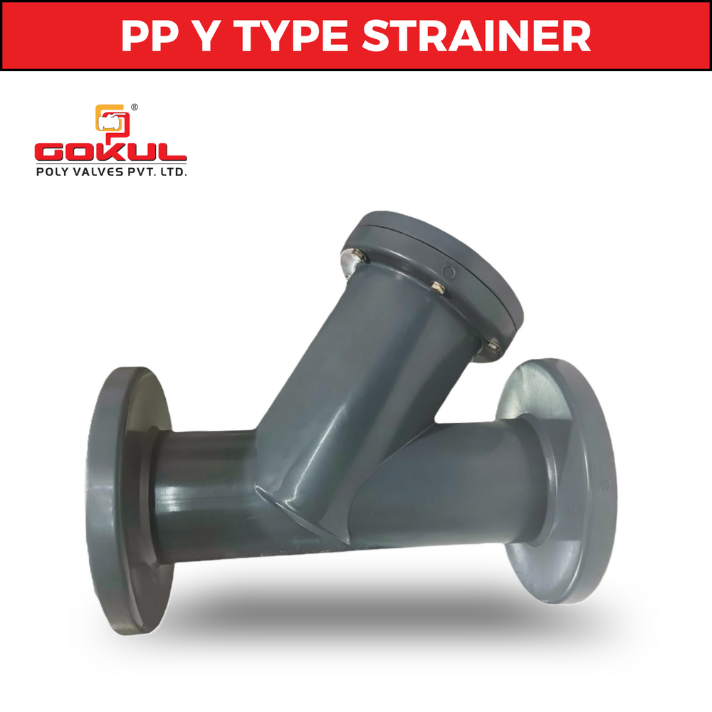 Polypropylene Y Type Strainers