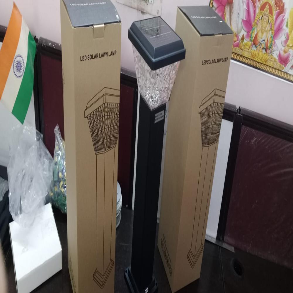 12W solar  bollard light