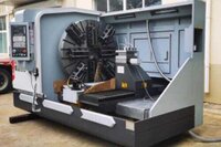 Facing Machine - Cast Iron & Mild Steel, 3200x1900x2200 Mm, Grey Black, Cnc, 1600 Mm Bore, Digital Control, Heavy Duty, High Precision
