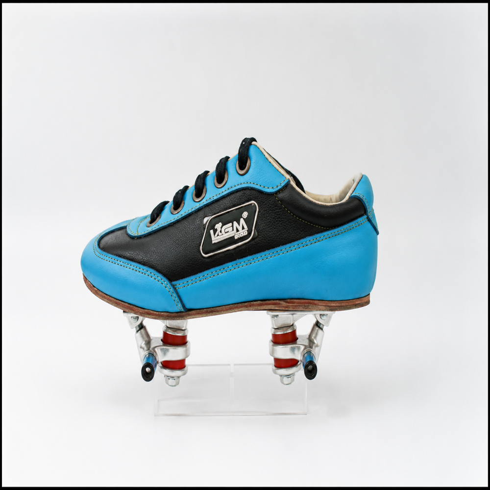 Aluminium frame + quad shoe