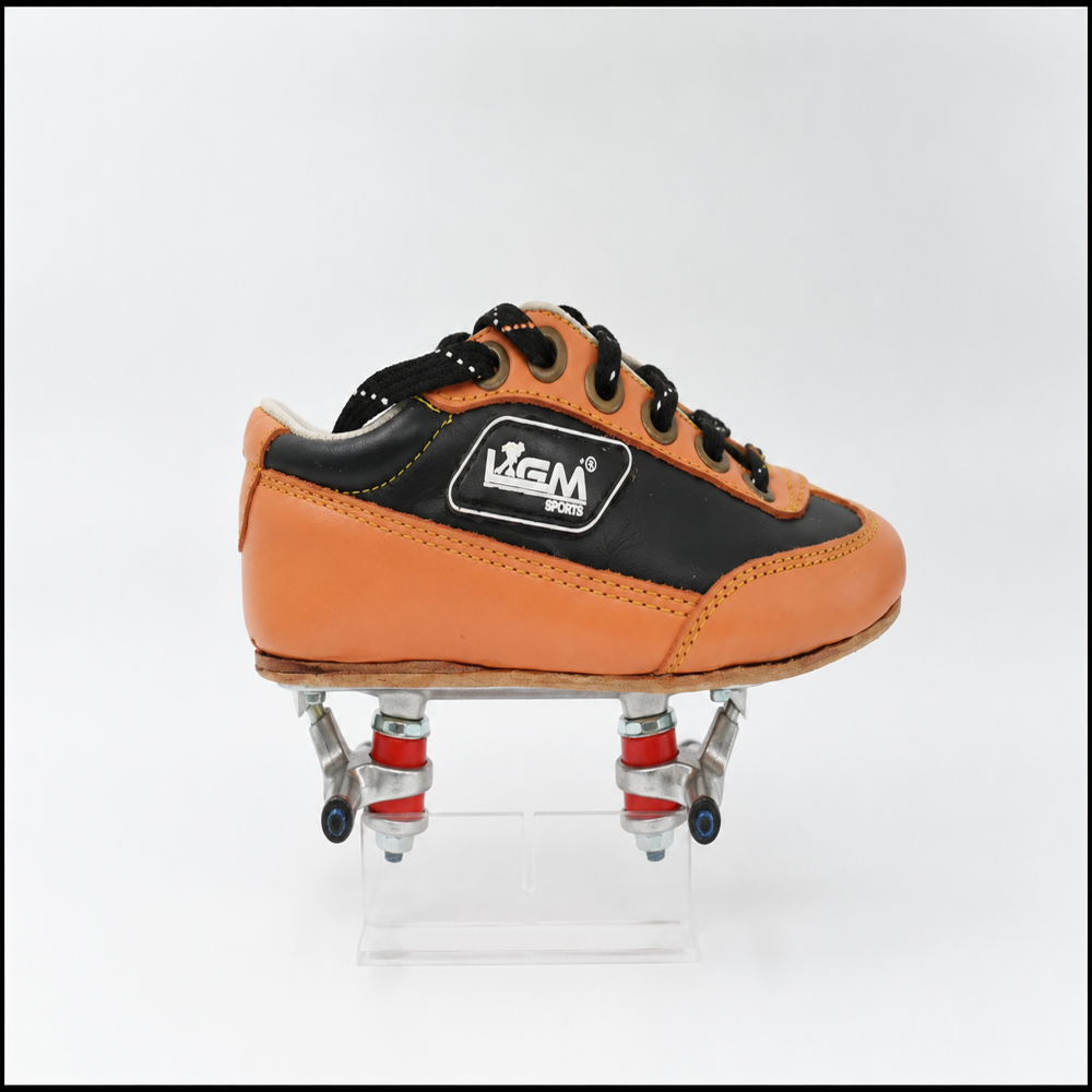 Aluminium frame + quad shoe