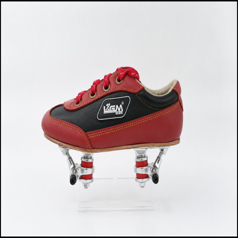 Aluminium frame + quad shoe