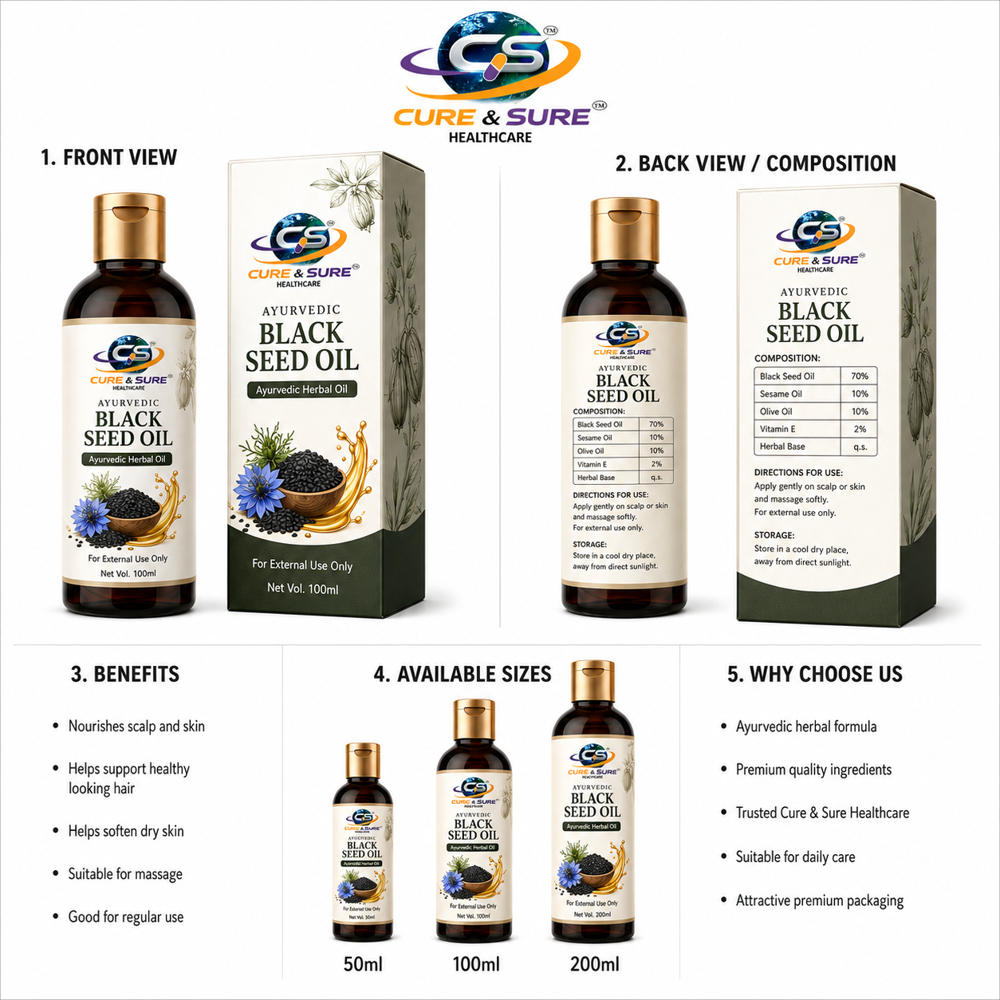 Ayurvedic Black Seed Oil Third Party Manufacturing