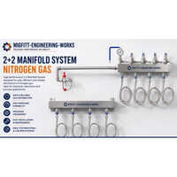 2+2 Manifold System Nitrogen Gas - Bend Radius: 1d