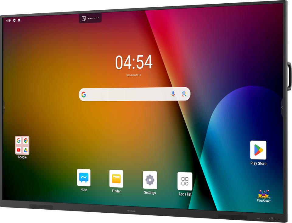 86" Interactive Flat Panel - Viewsonic (Ifp8650-5) - Advantage: 4k Ultra Hd Resolution