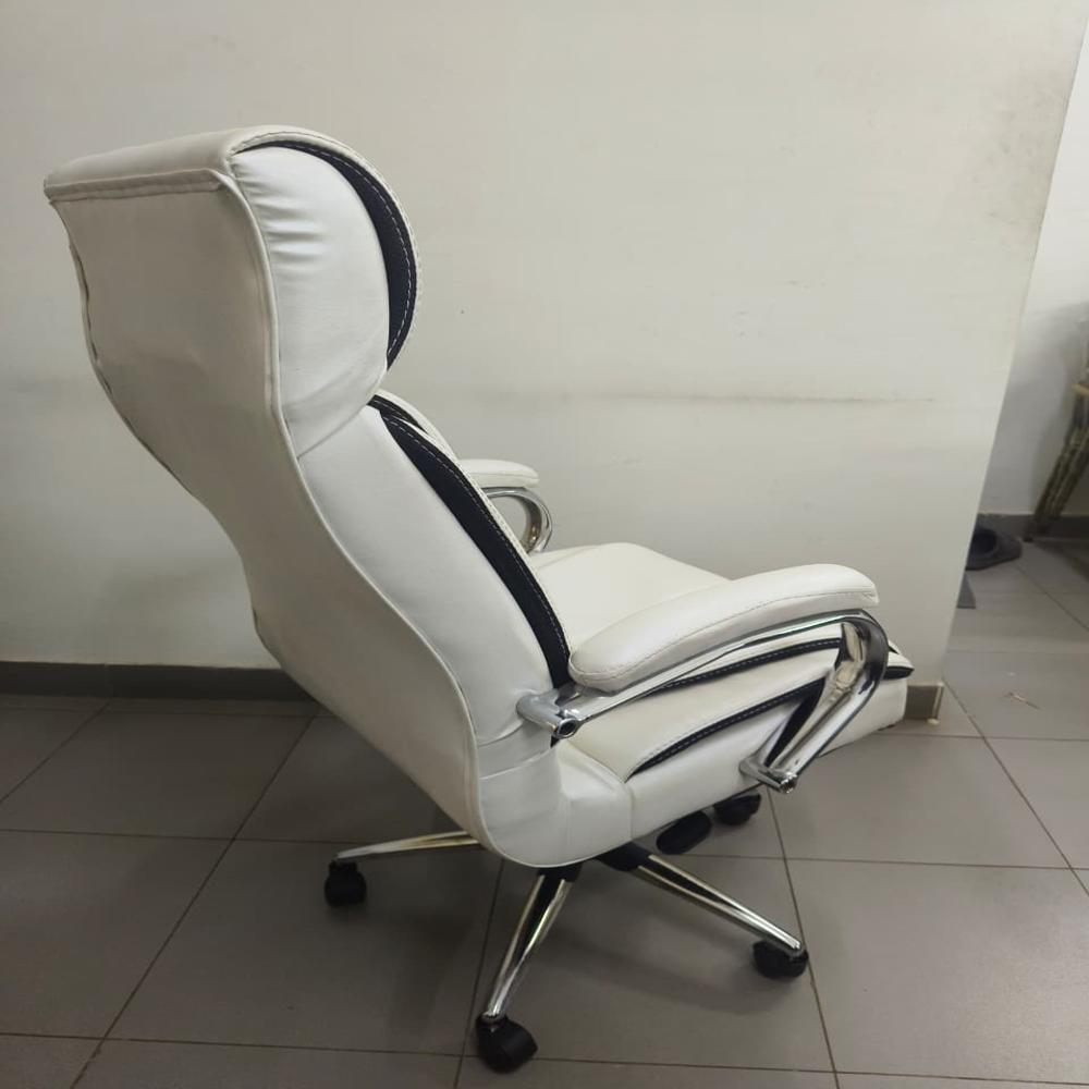 Royale High Back Pro  White Colour Chair