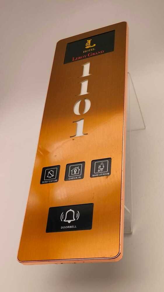 Rectangular Hotel DND Touch Panel