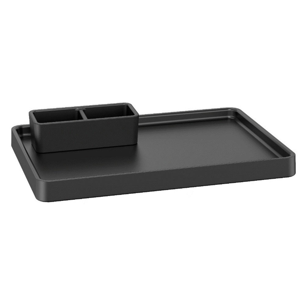 Black ABS Plastic Tray Set
